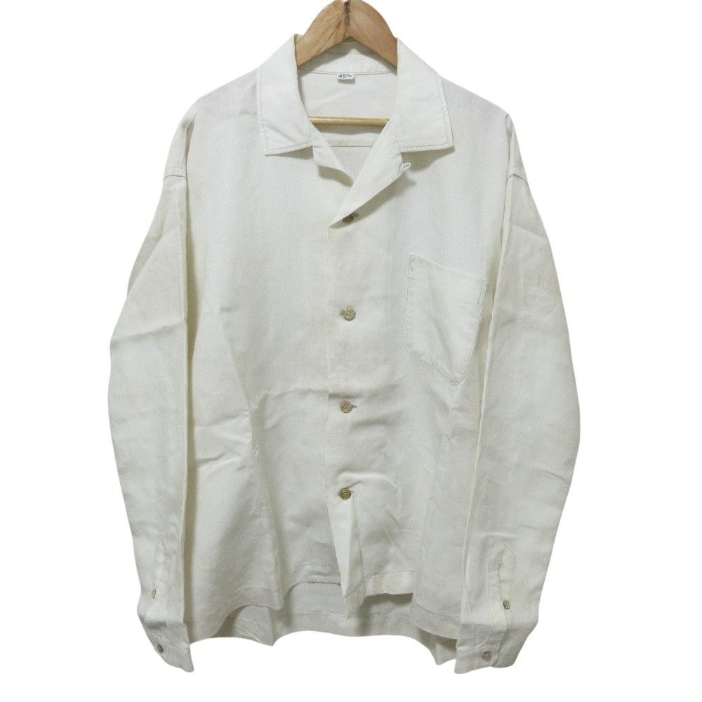 Other 45 45R Linen Long Sleeve Shirt Textile Dress Shirt 5053061 DUTY FREE for USA Size ONE SIZE - 1 Thumbnail