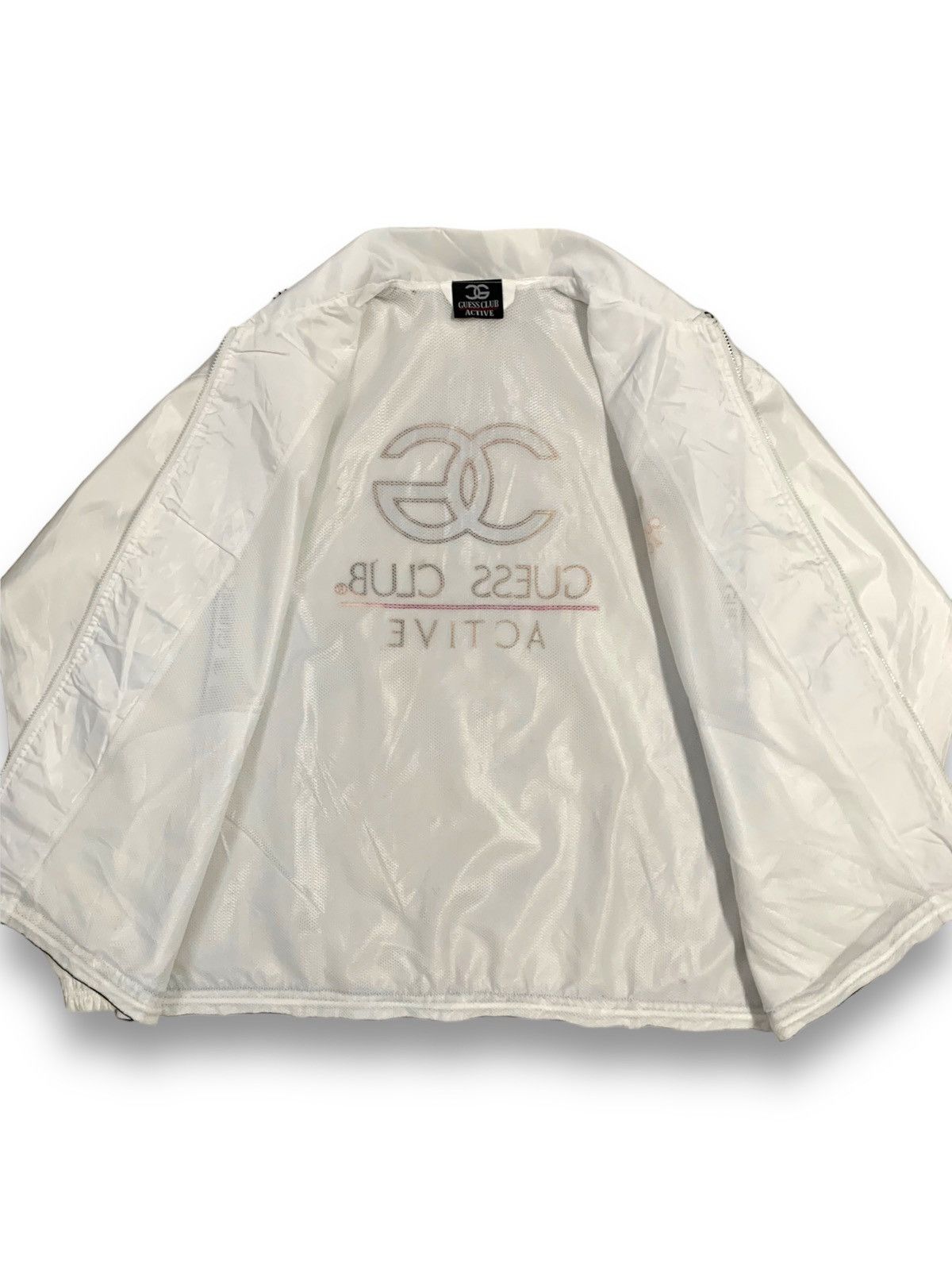 Guess Vintage Guess Club Big Logo Embroidered Jacket like Chanel Size US XL / EU 56 / 4 - 3 Thumbnail