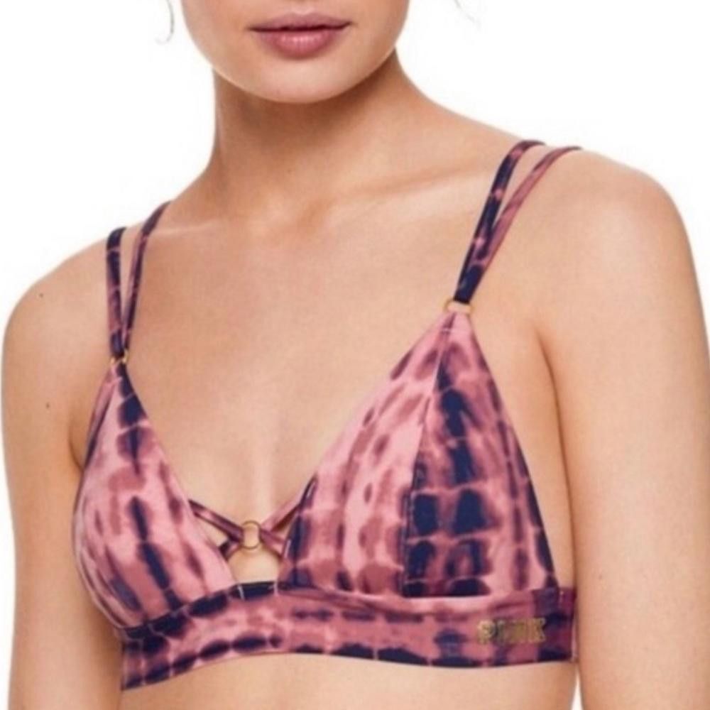 Designer Victoria’s Secret l BONDED Tie Dyed Bralette Medium Size ONE SIZE - 9 Thumbnail