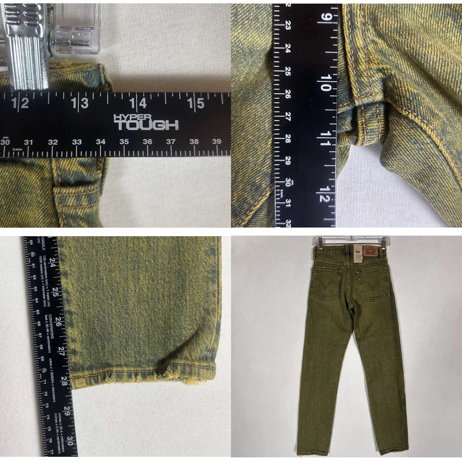 Levi's Levi's Wedgie Icon Jeans Womens 24 Irregular Straight Button Fly Denim NWT Size 42" / US 20 - 8 Thumbnail