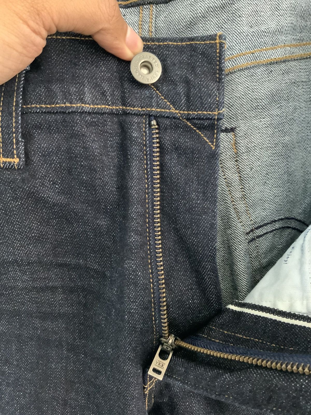 Japanese Brand New Levi’s Japan Made Selvedge Denim Jeans Size US 32 / EU 48 - 17 Thumbnail