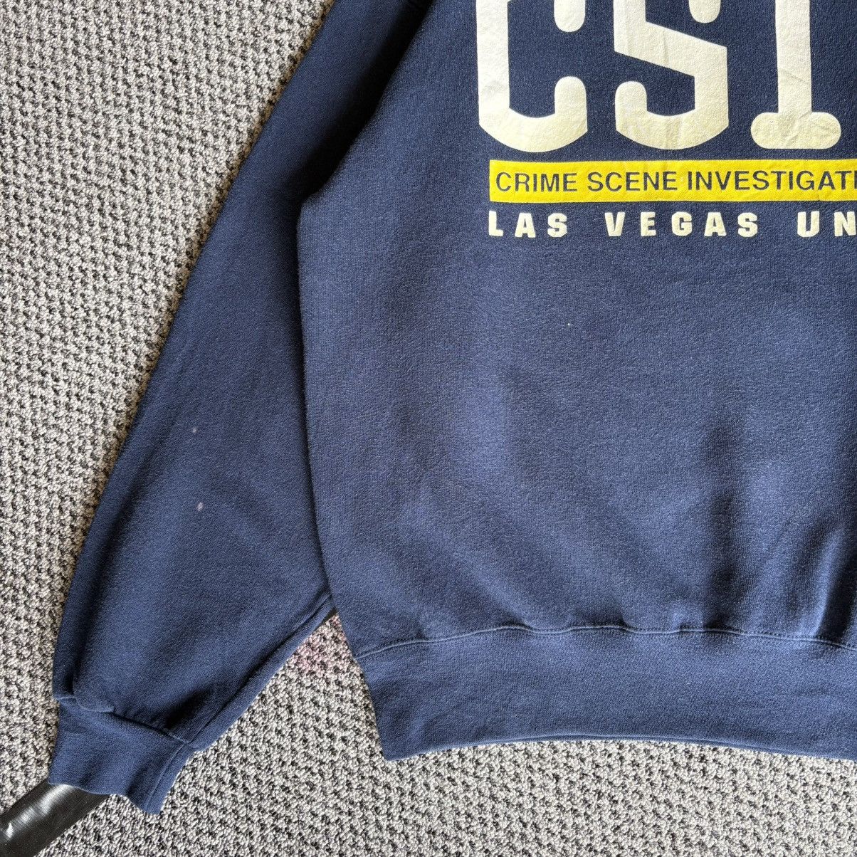 Delta Vintage CSI Crime Scene Investigation Sweatshirt Size US M / EU 48-50 / 2 - 4 Thumbnail
