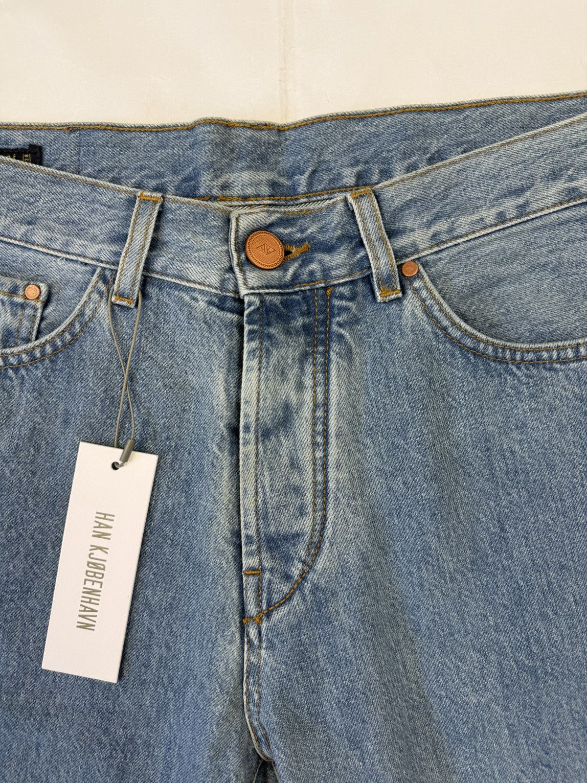 Han Kjobenhavn Han Kjøbenhavn Blue Tapered Jeans Size US 30 / EU 46 - 4 Thumbnail