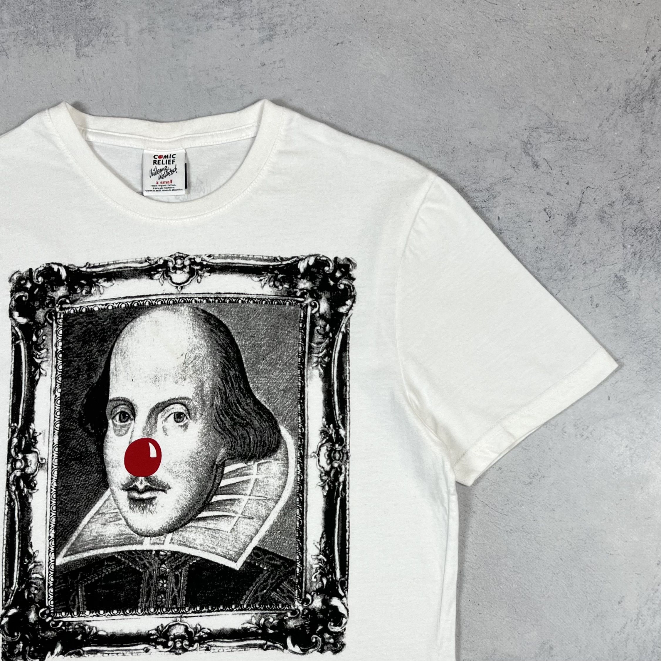 Vivienne Westwood Vivienne Westwood X Comic Relief Art Big Logo T Shirt Size US XS / EU 42 / 0 - 3 Thumbnail