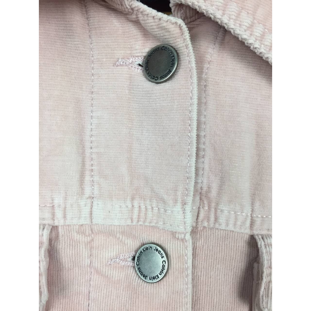 Calvin Klein × Vintage Vtg Calvin Klein Jeans Women’s Corduroy Button Jacket Size M / US 6-8 / IT 42-44 - 5 Thumbnail