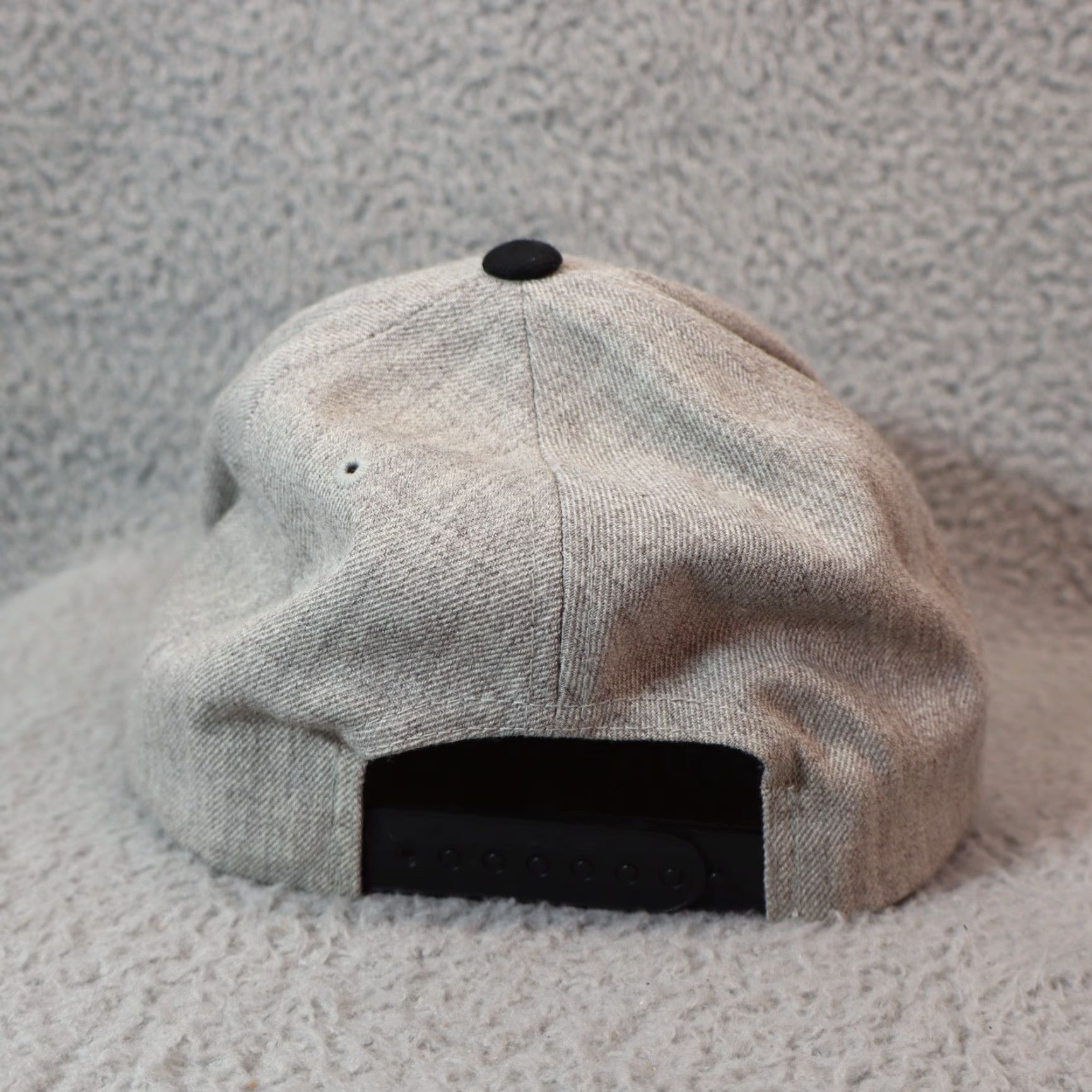 Brixton Brixton MFG Hat Cap SnapBack Black Grey Outdoors Patch One Size Size ONE SIZE - 5 Thumbnail