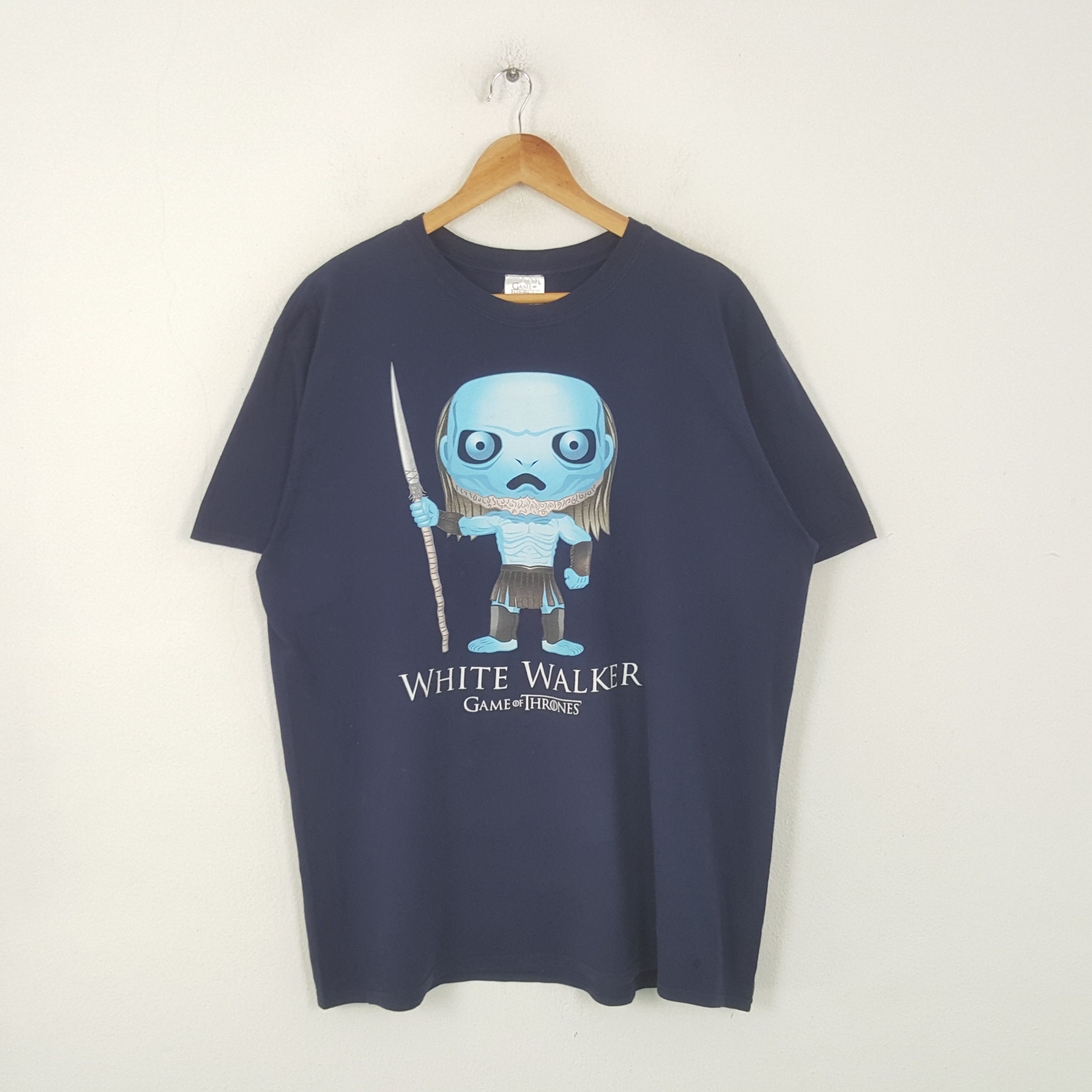 Vintage Vintage White Walker Games Of Thrones Movies Tshirt RR7 Size US XL / EU 56 / 4 - 1 Thumbnail