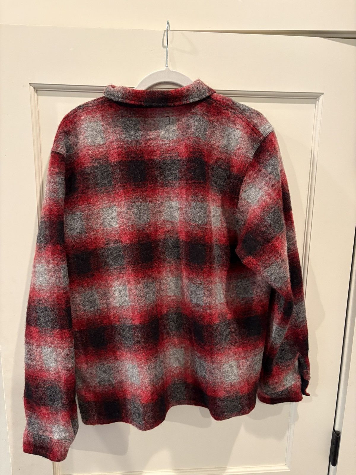 Stussy Stussy Plaid Sherpa Fleece Zip-Up Wool Jacket Large Size US L / EU 52-54 / 3 - 4 Thumbnail