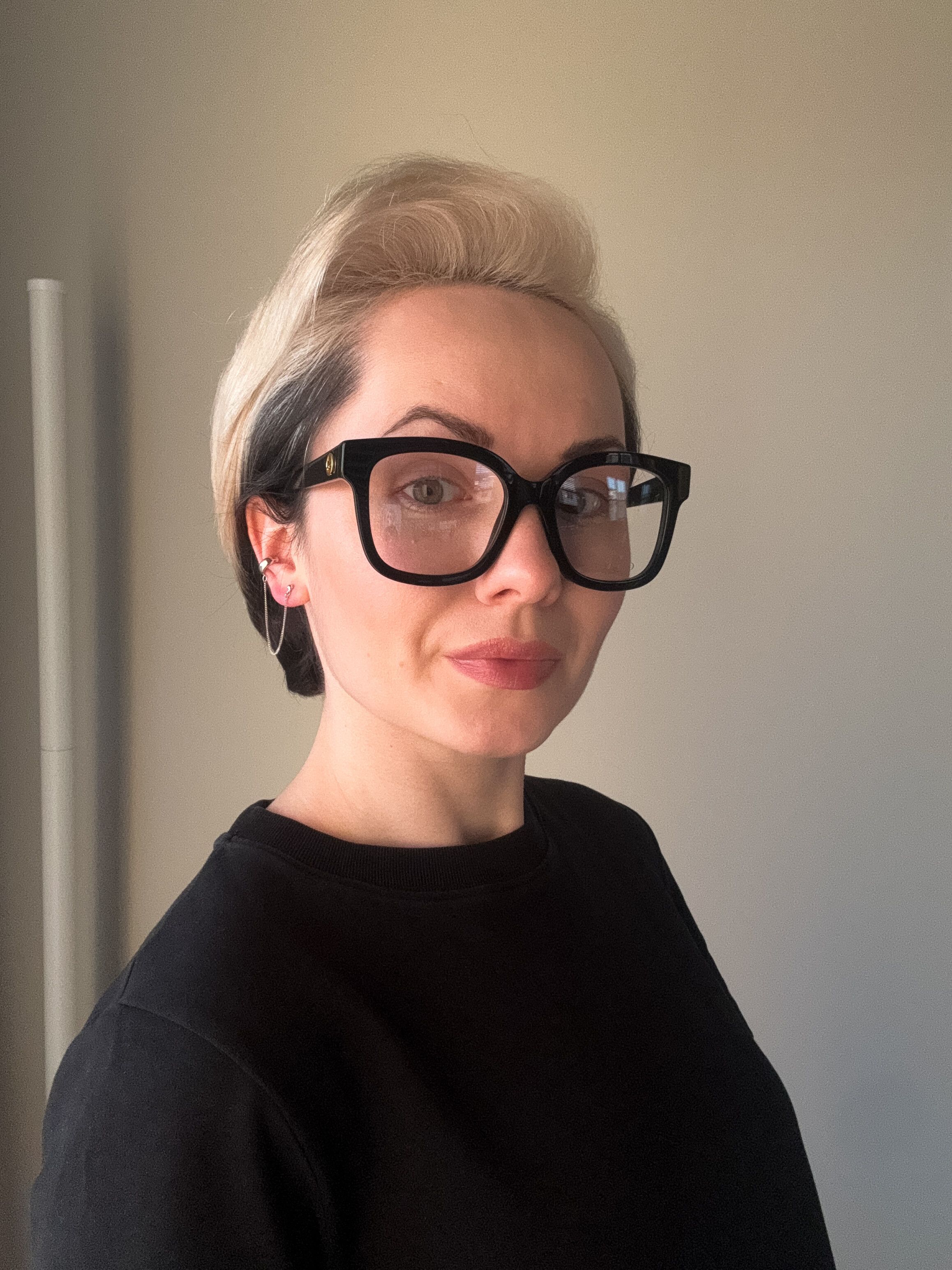 Gucci Gucci Women Eyeglasses Black Square GG1258O 004 BRAND NEW Size ONE SIZE - 14 Thumbnail