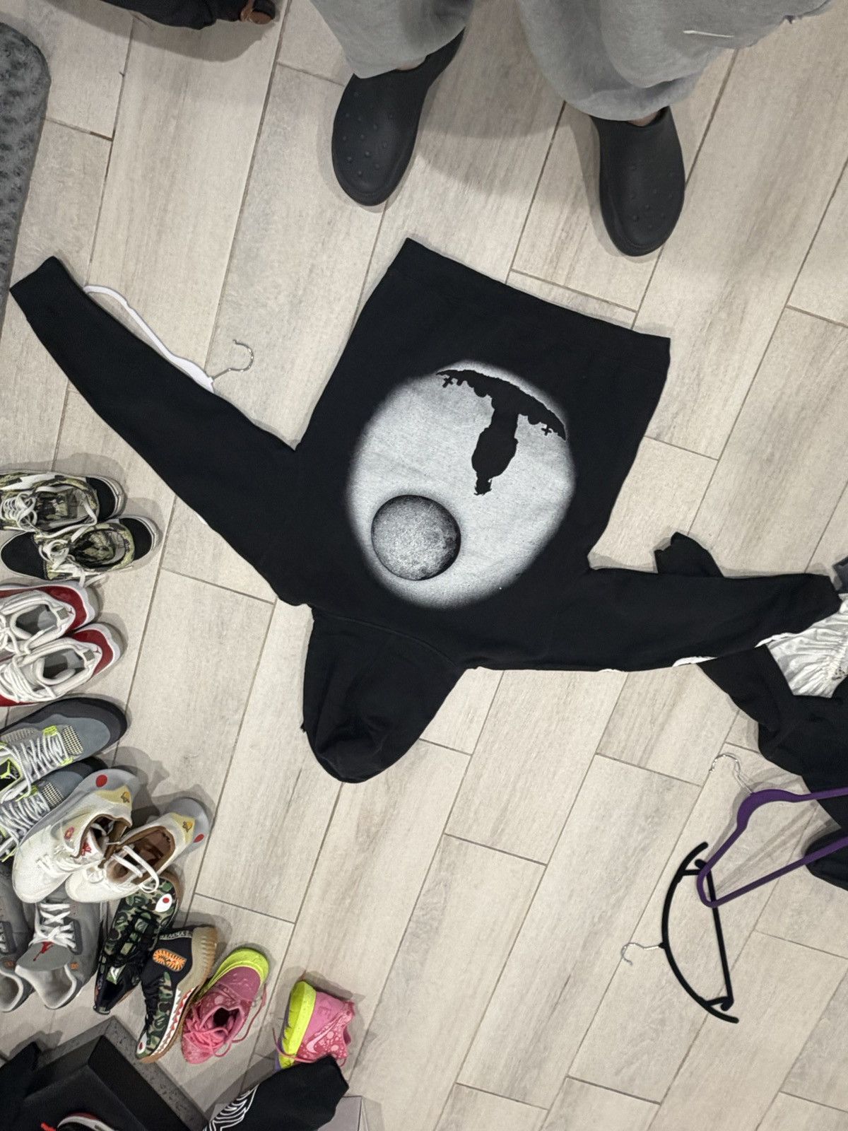 999 Club Juice Wrld Moonlight hoodie Size US M / EU 48-50 / 2 - 2 Thumbnail