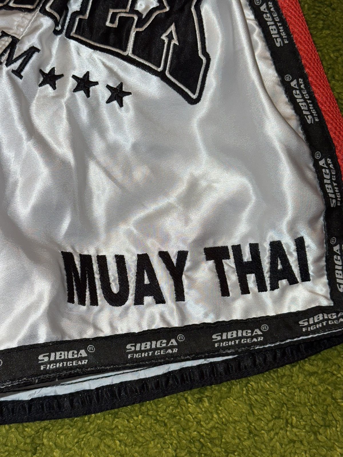 Designer × Vintage Sibiga fight gear Muay Thai boxing MMA shorts Size US 34 / EU 50 - 6 Thumbnail
