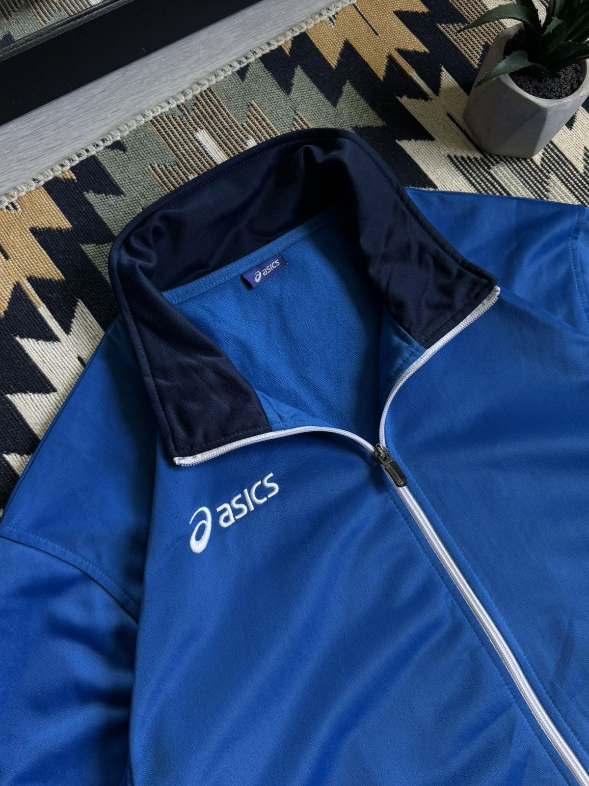 Asics Vintage Asics Logo Track Jacket Size US L / EU 52-54 / 3 - 6 Thumbnail