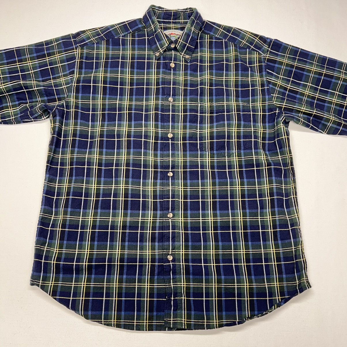Vintage Cumberland Outfitters Flannel Shirt Plaid Button Down Y2K Size US L / EU 52-54 / 3 - 2 Thumbnail