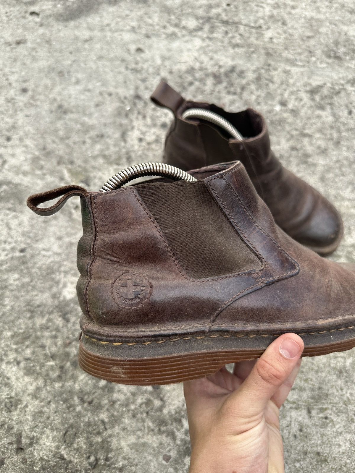 Dr. Martens Y2K Vintage Dr. Martens High Leather Boots Shoes Streetwear Size US 7.5 / EU 40-41 - 2 Thumbnail