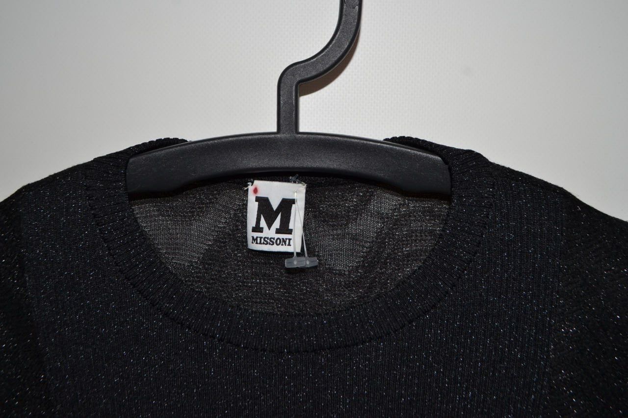 Missoni Missoni Long Sleeve Pullover Women's Black Size M Size M / US 6-8 / IT 42-44 - 2 Thumbnail