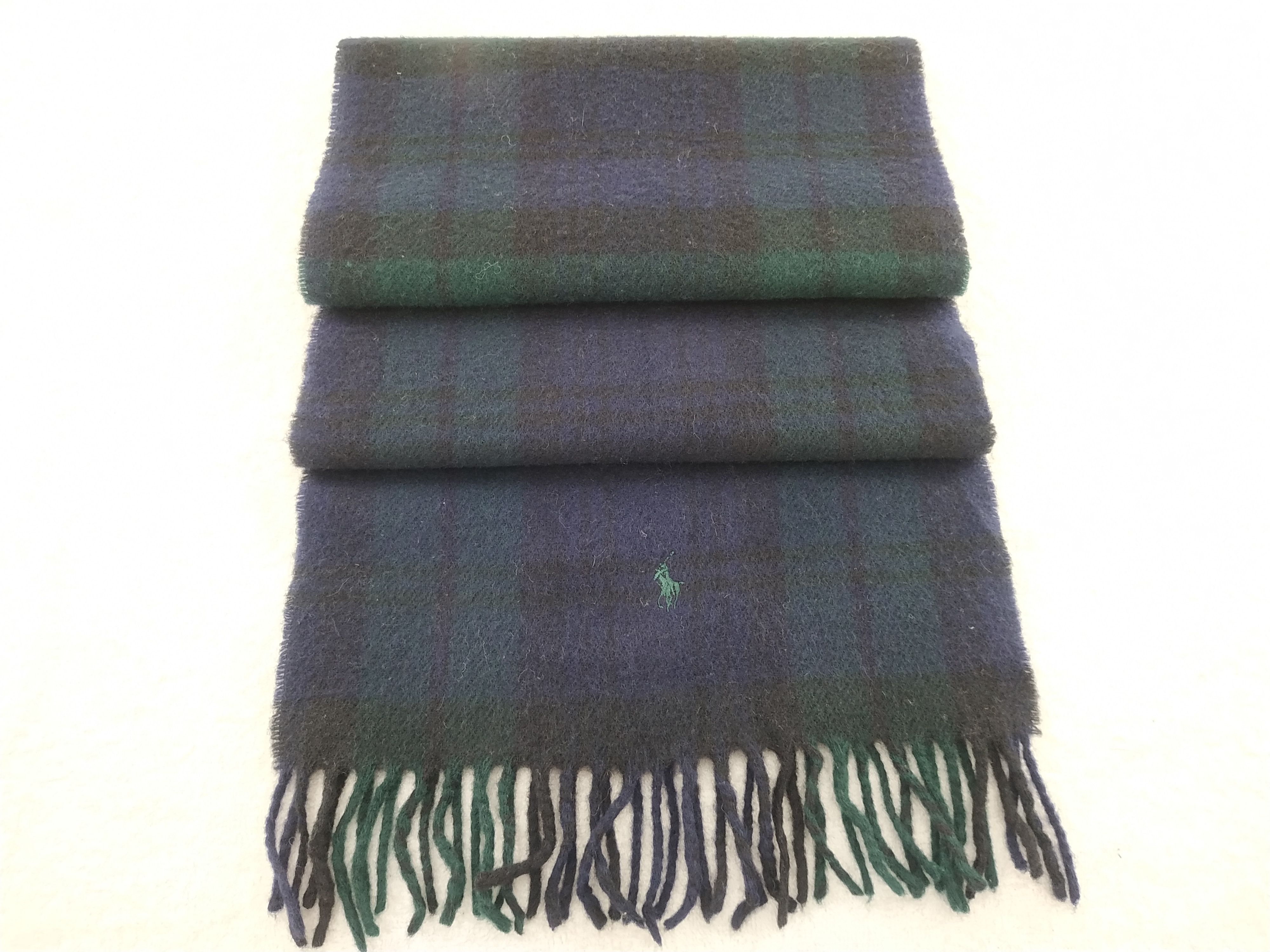 Polo Ralph Lauren Vintage Polo Ralph Lauren Scarf/Muffler/Neckwear MF397 Size ONE SIZE - 2 Thumbnail