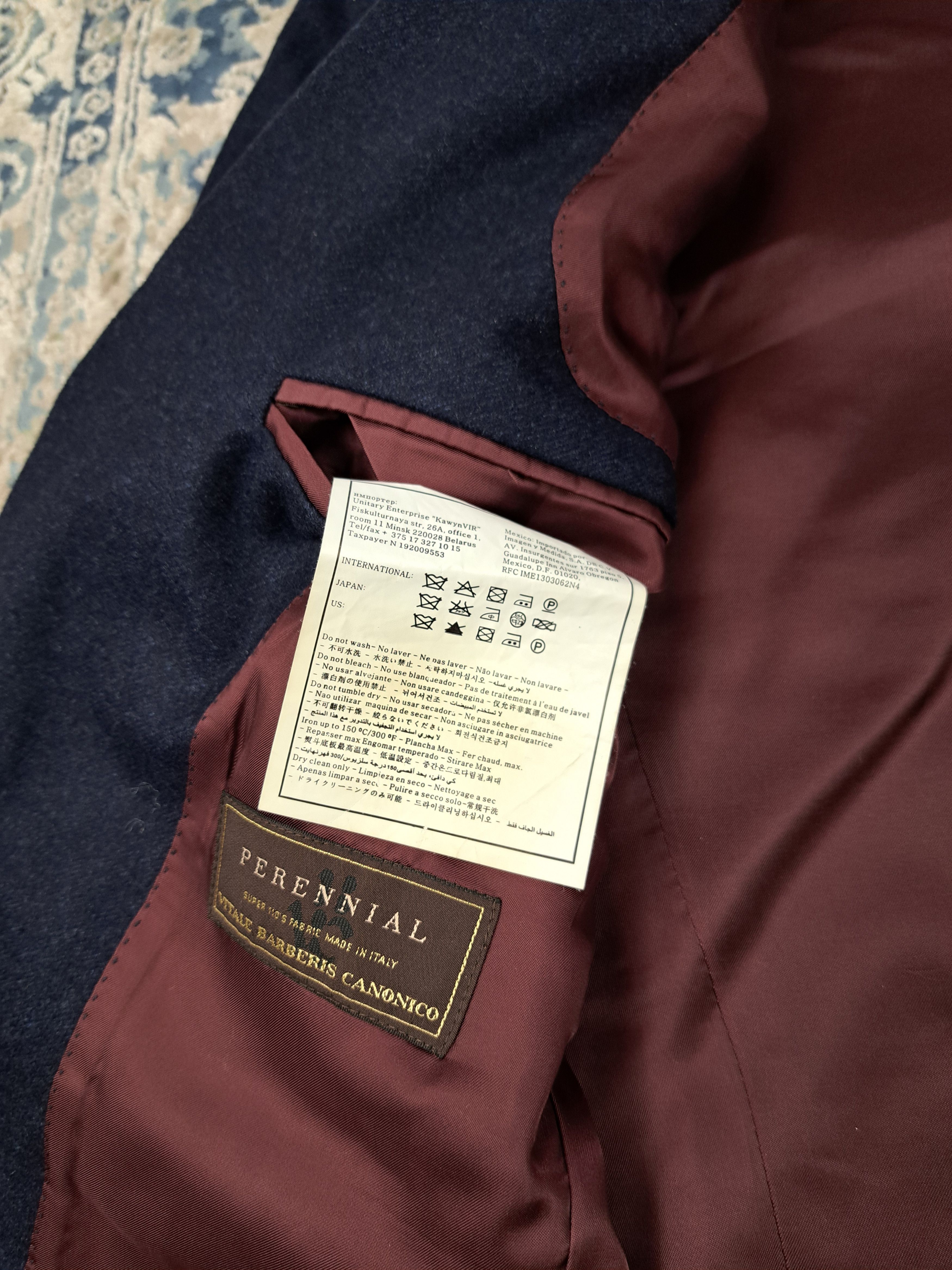 Suitsupply Suitsupply Washington Sport Coat Pure Wool Super 110's Size 38L - 9 Thumbnail