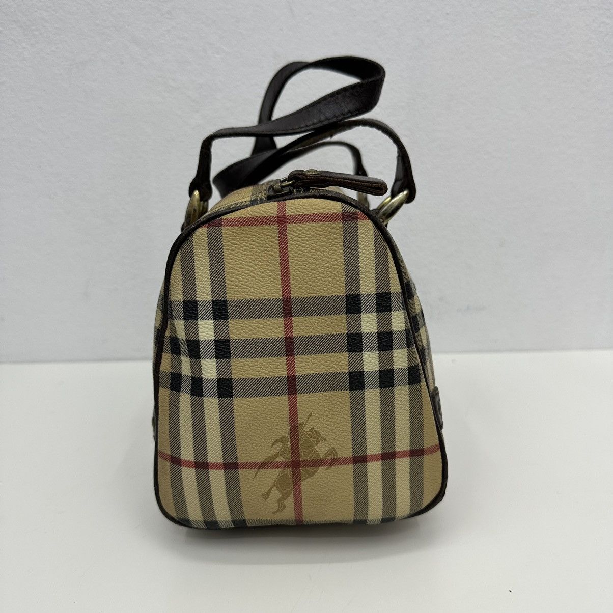 Burberry ‼️YES‼️ AUTHENTIC BURBERRY NOVA CHECK BOSTON SPEEDY BAG Size ONE SIZE - 4 Thumbnail