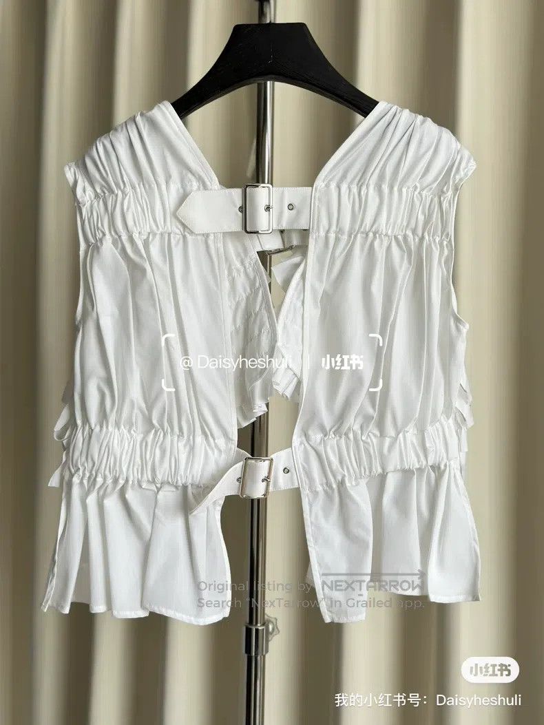 Comme des Garcons Comme Des Garcons White lace vest Size S / US 4 / IT 40 - 5 Thumbnail