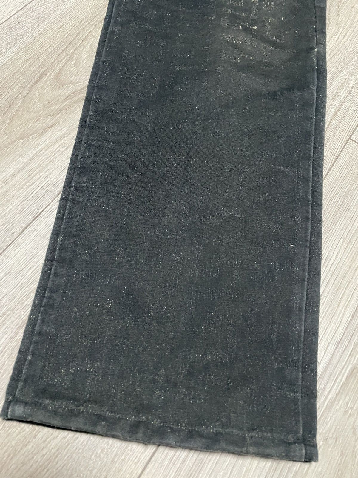 Versace Jeans Couture Vintage Trashed Gianni Versace Monogram Jeans Size US 38 / EU 54 - 3 Thumbnail