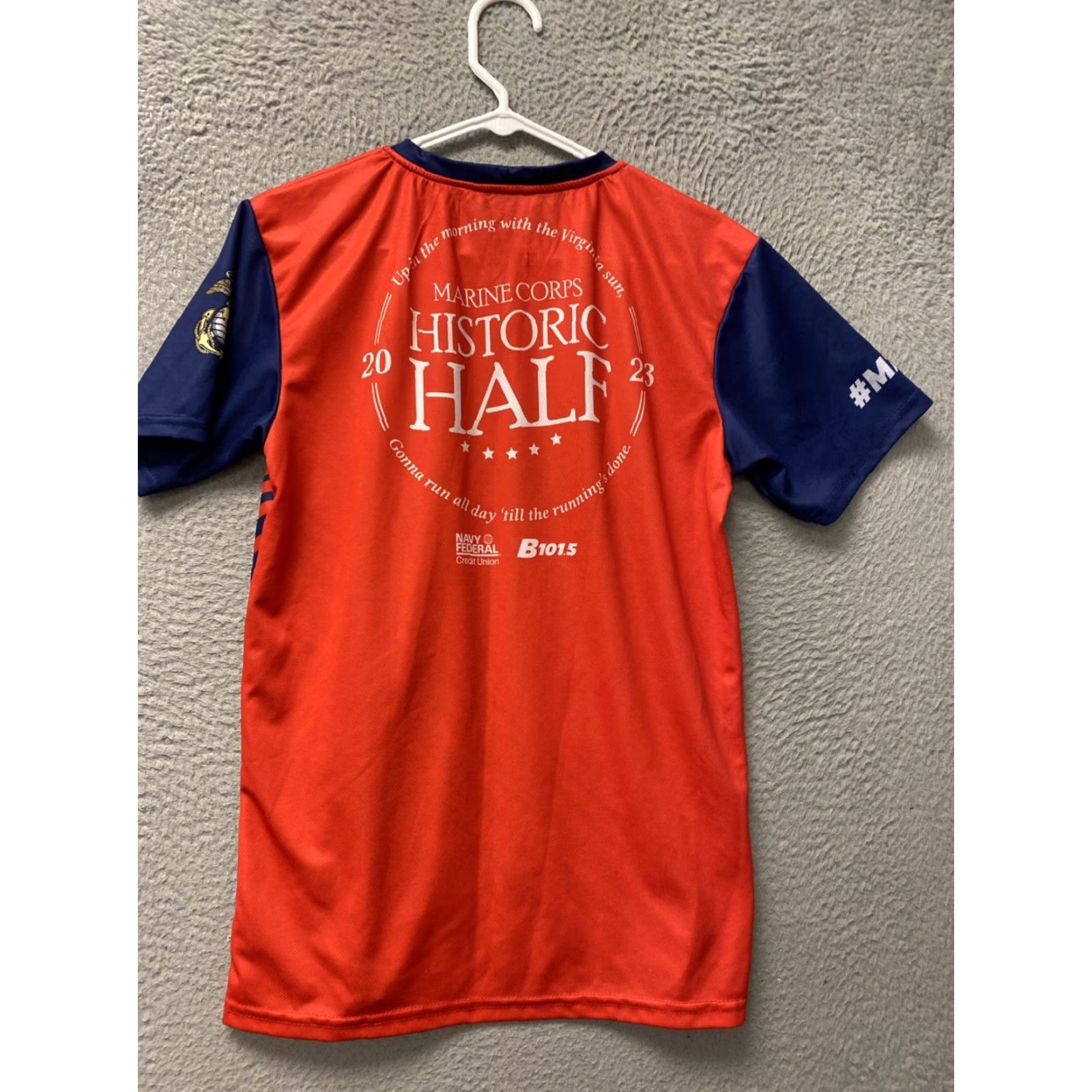 Vintage Always Advancing Marines Marathon T-Shirt USA Women's men’s M Tagless /58-37 Size M / US 6-8 / IT 42-44 - 7 Thumbnail