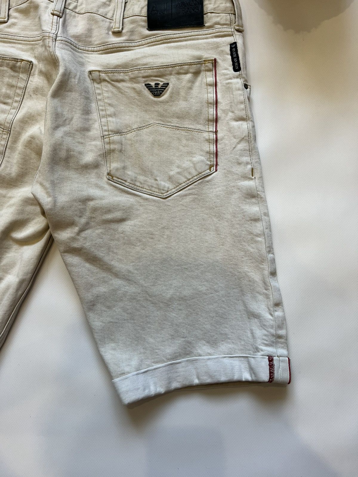 Armani Armani Jeans Denim Shorts Rare Size US 33 - 4 Thumbnail