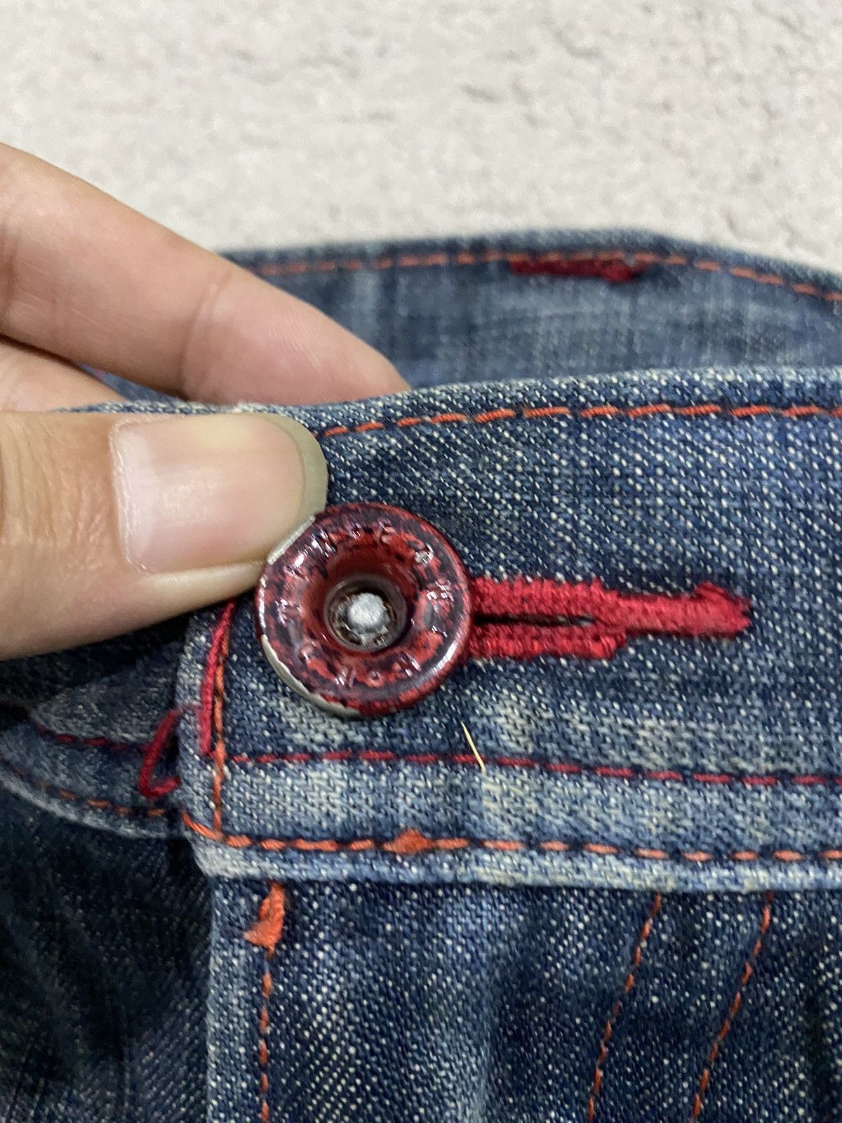 Edwin Edwin Bluetrip Bondage Punks Style Denim Pants Size US 33 - 18 Thumbnail