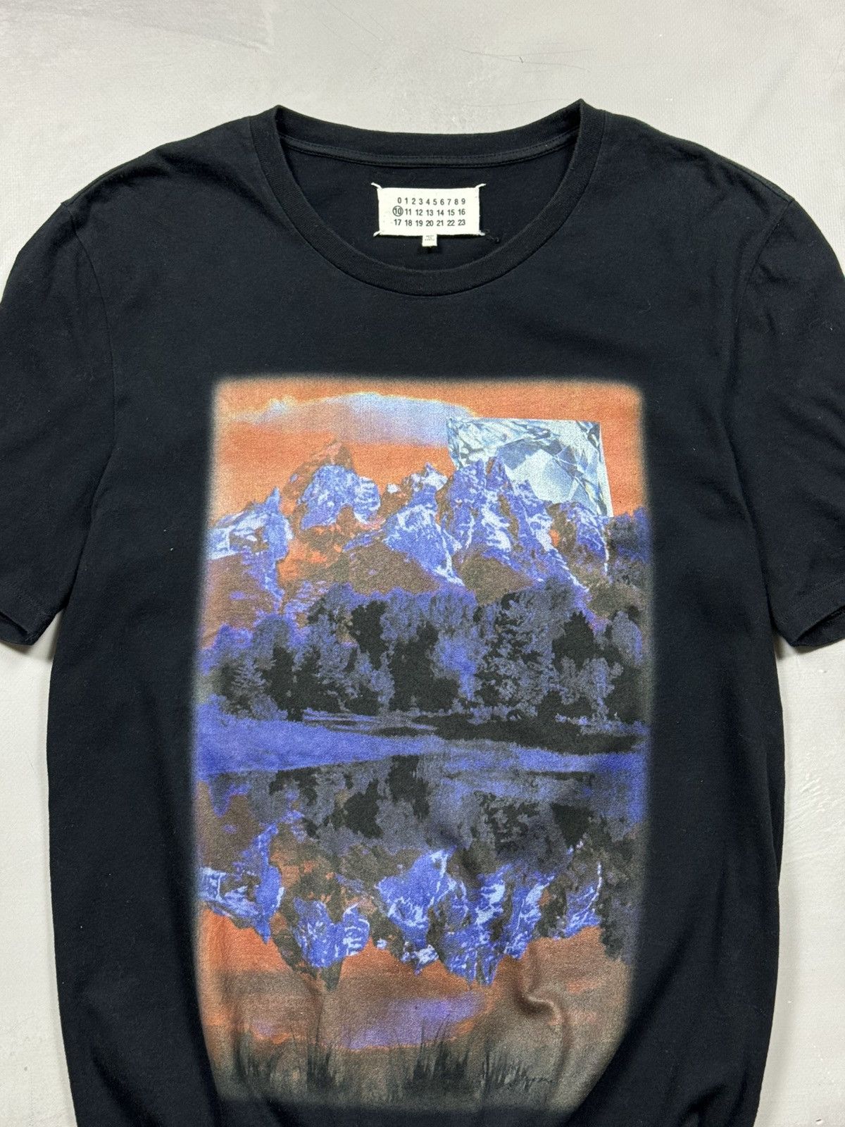 Maison Margiela Ss13 Maison Margiela Abstract Tee(Black/M) Size US M / EU 48-50 / 2 - 2 Thumbnail