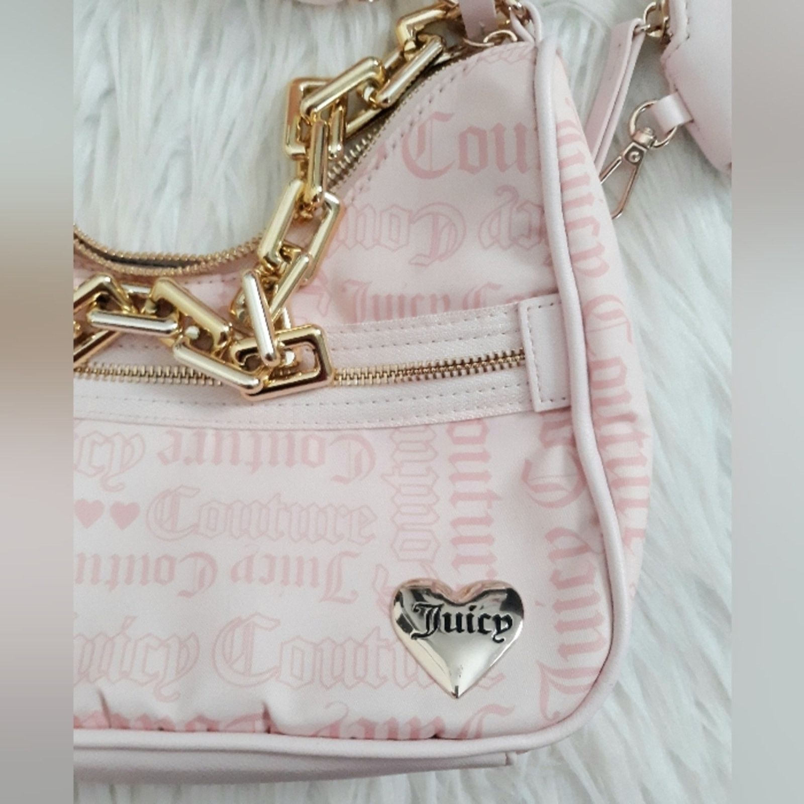 Juicy Couture Juicy Couture Logo Shoulder Bag Size ONE SIZE - 2 Thumbnail