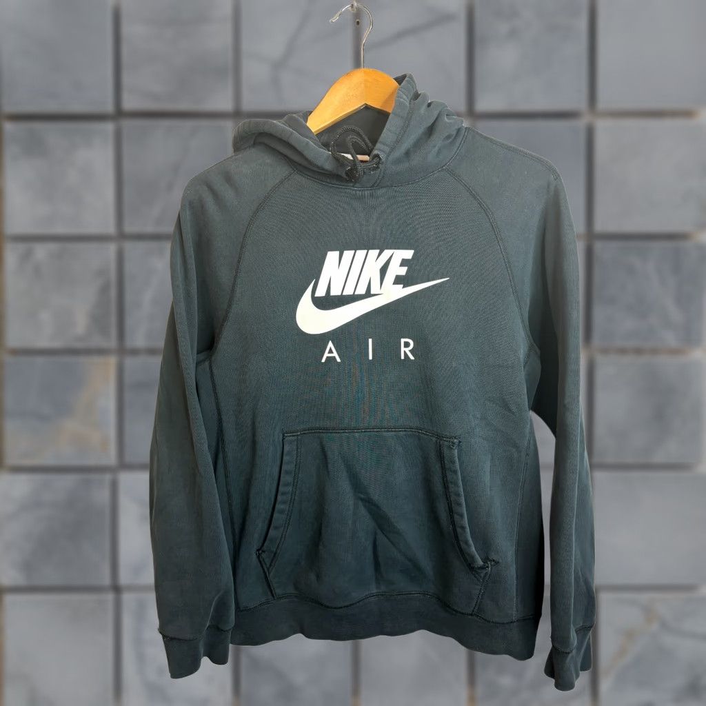 Nike Nike Logo Hoodie Sweater Pullover Club Fleece Lined Men's XL Black Sweatshirt Logo Winter Classic 8/10 Size US XL / EU 56 / 4 - 1 Thumbnail