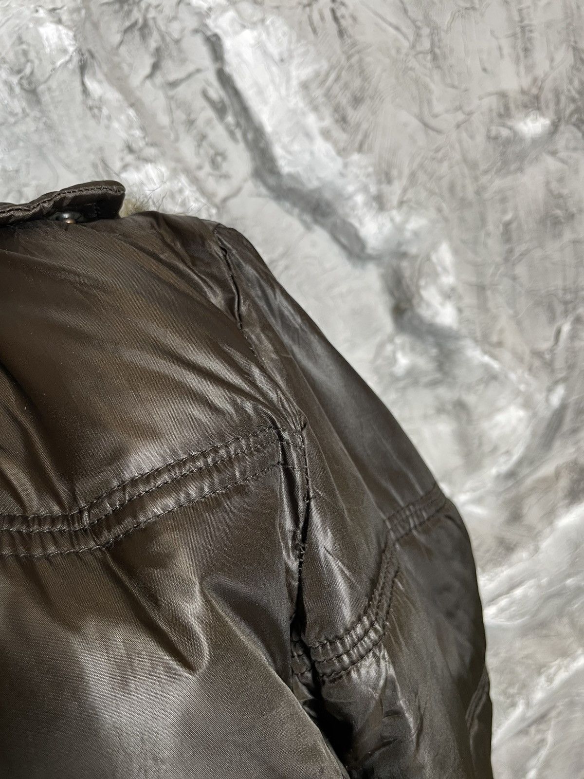 20471120 Y2K Fur Zip Hood Bomber Jacket Hysteric Glamour Japan Style Size US S / EU 44-46 / 1 - 13 Thumbnail