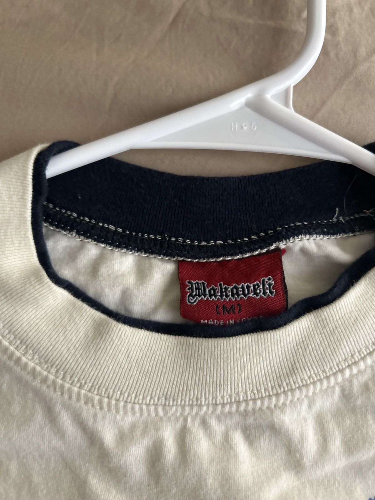 Makaveli Vintage Tupac Makaveli Double Layer T Shirt Size US M / EU 48-50 / 2 - 2 Thumbnail