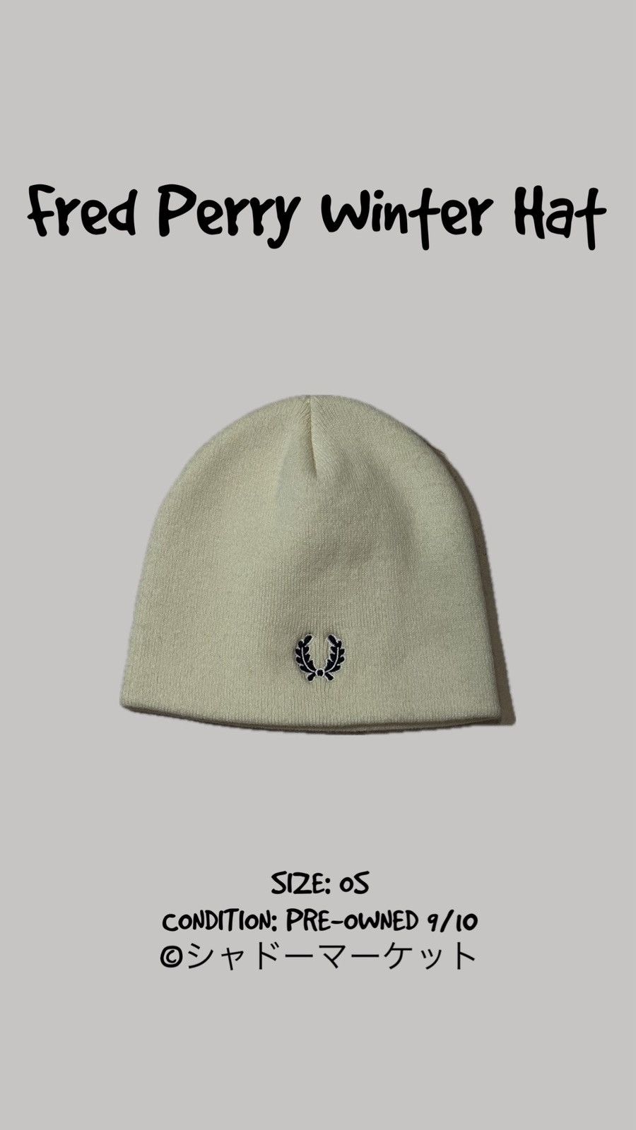 Fred Perry Fred Perry Winter Had Size ONE SIZE - 1 Thumbnail