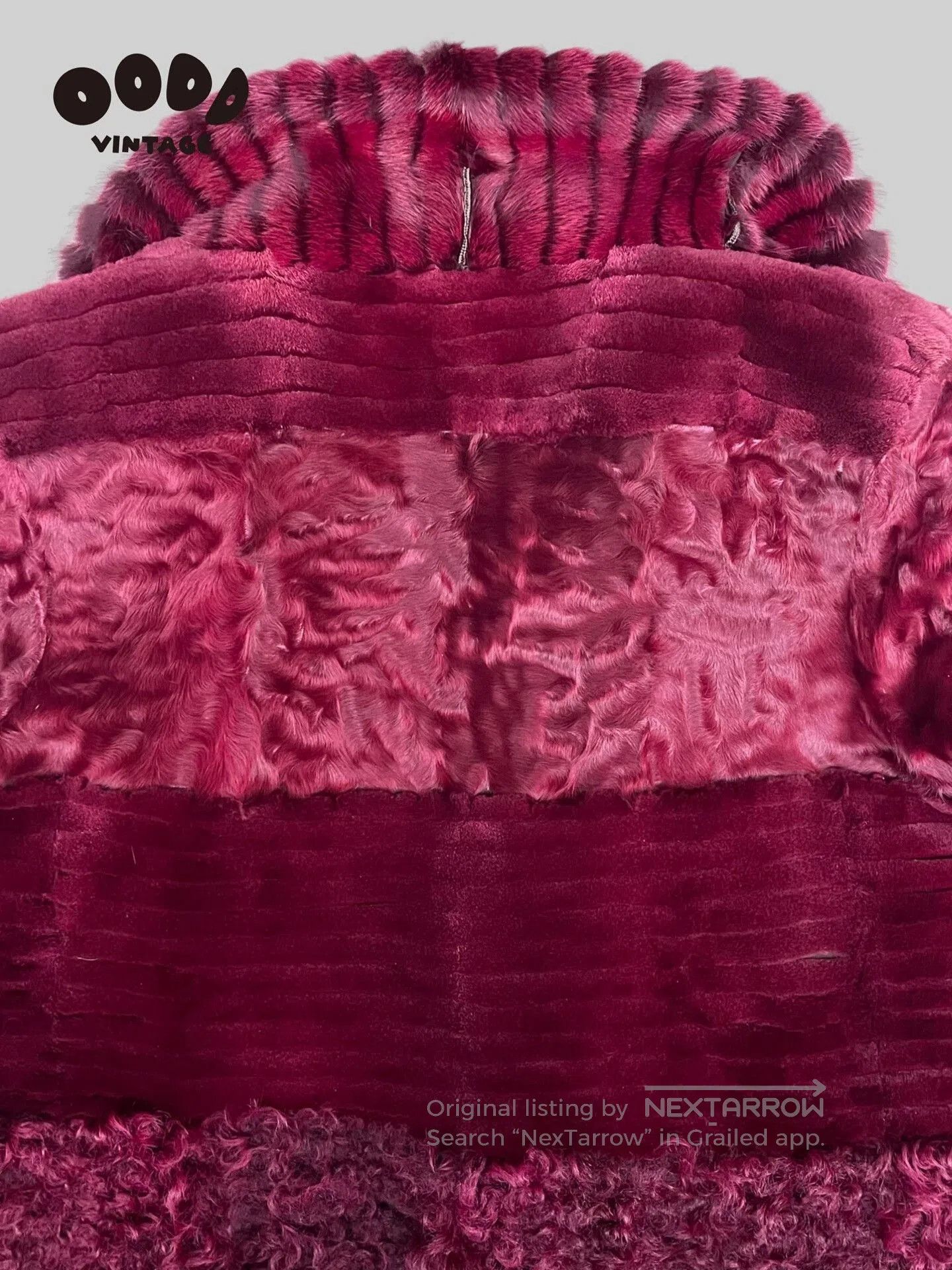 Gianfranco Ferre Gianfranco Ferré Red Mink Fur Jacket. Size M / US 6-8 / IT 42-44 - 5 Thumbnail