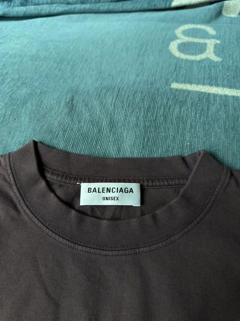 Balenciaga Balenciaga Purple burst wheatear short sleeves 2503-Nextarr Size US S / EU 44-46 / 1 - 2 Thumbnail