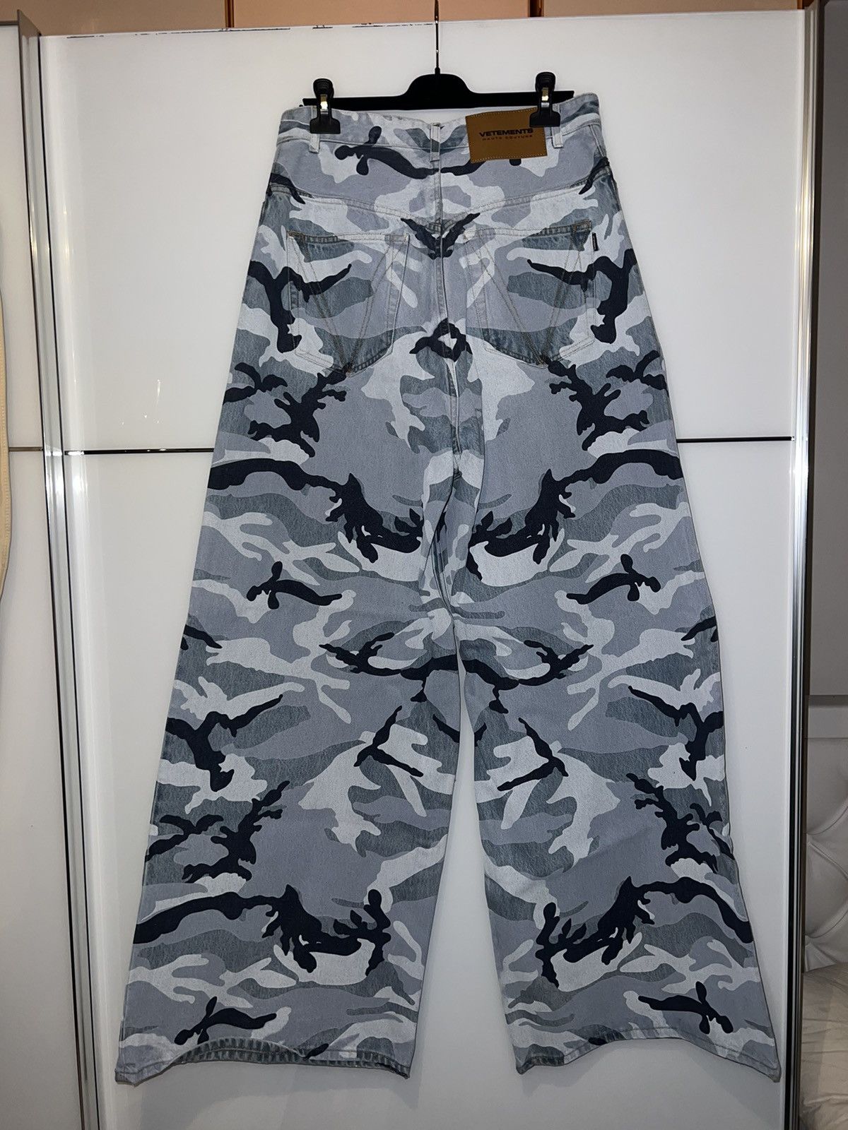 Vetements Camo Big Shape Jeans Size US 38 / EU 54 - 7 Thumbnail