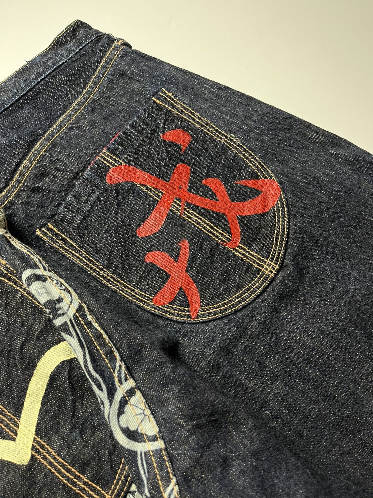Evisu Yamane Industries - Evisu Split-Leg Selvedge Denim Jeans Size US 36 / EU 52 - 9 Thumbnail