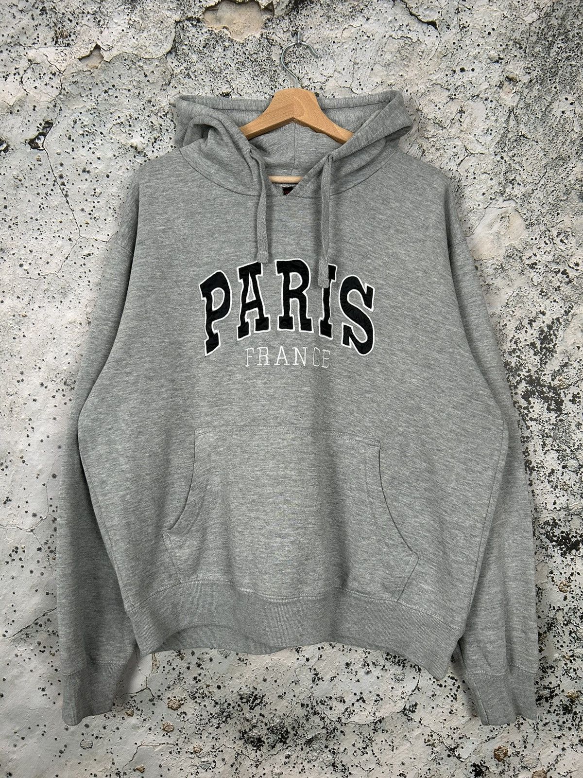Other Vintage Paris Spellout Hoodie Boxy Hype Rare Streetwear Rap Size US XXL / EU 58 / 5 - 1 Thumbnail