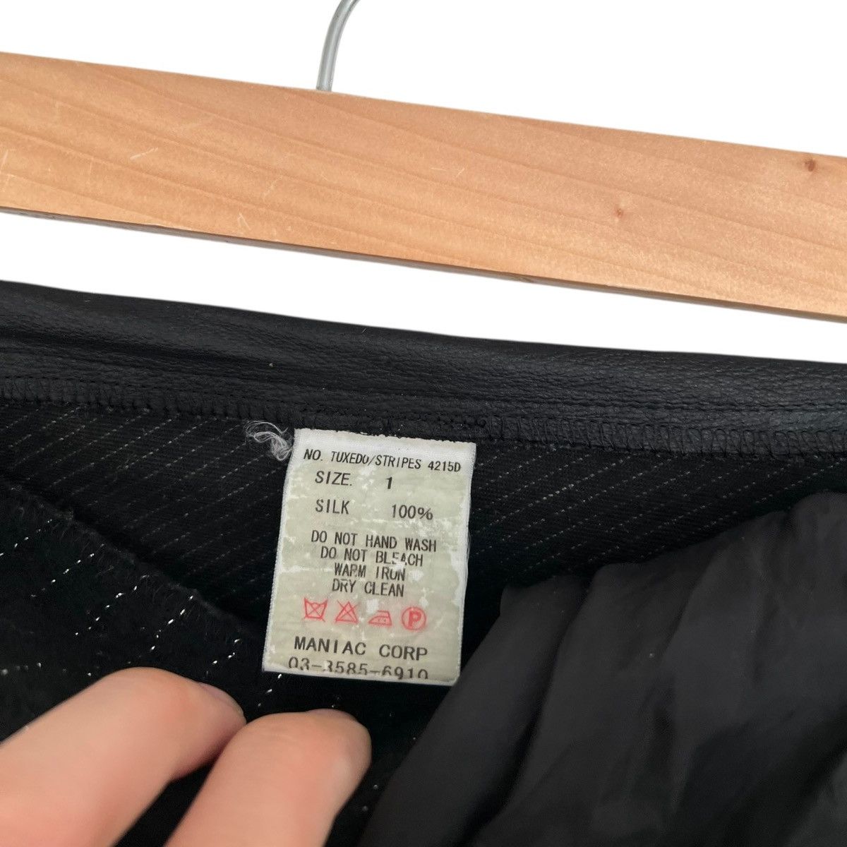 If Six Was Nine Ifsixwasnine tuxedo skirt Size 28" / US 6 / IT 42 - 4 Thumbnail