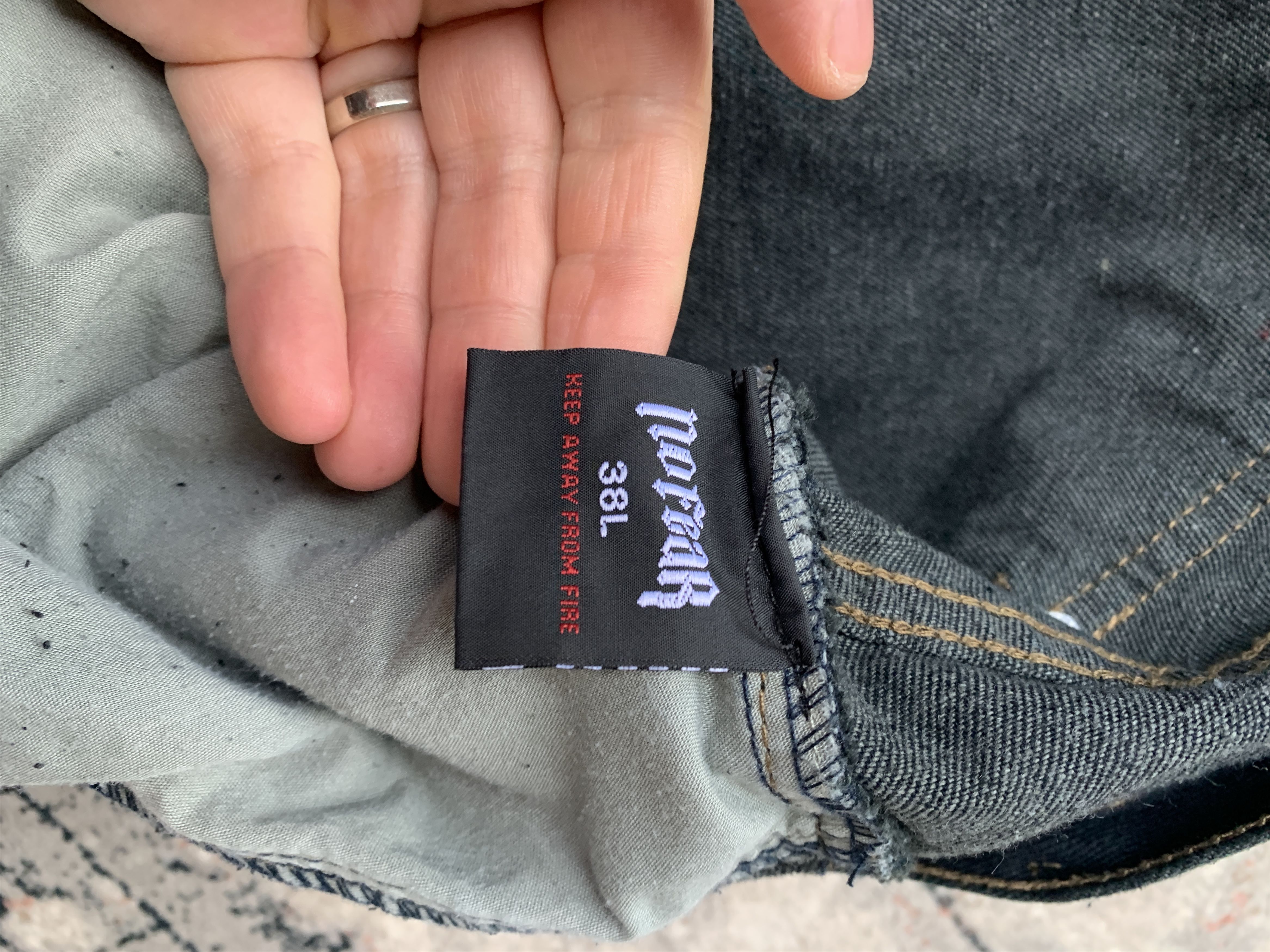 No Fear × Vintage Vintage No Fear Denim Pants Size US 38 / EU 54 - 7 Thumbnail