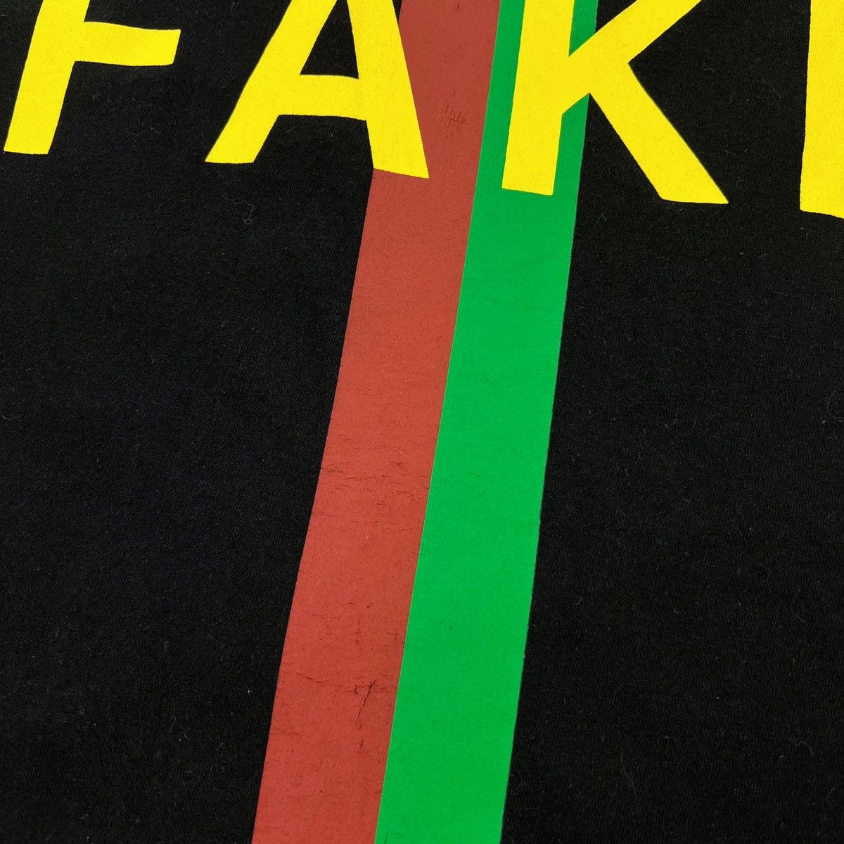 Gucci Gucci Fake Not Black T Shirt Size US M / EU 48-50 / 2 - 5 Thumbnail