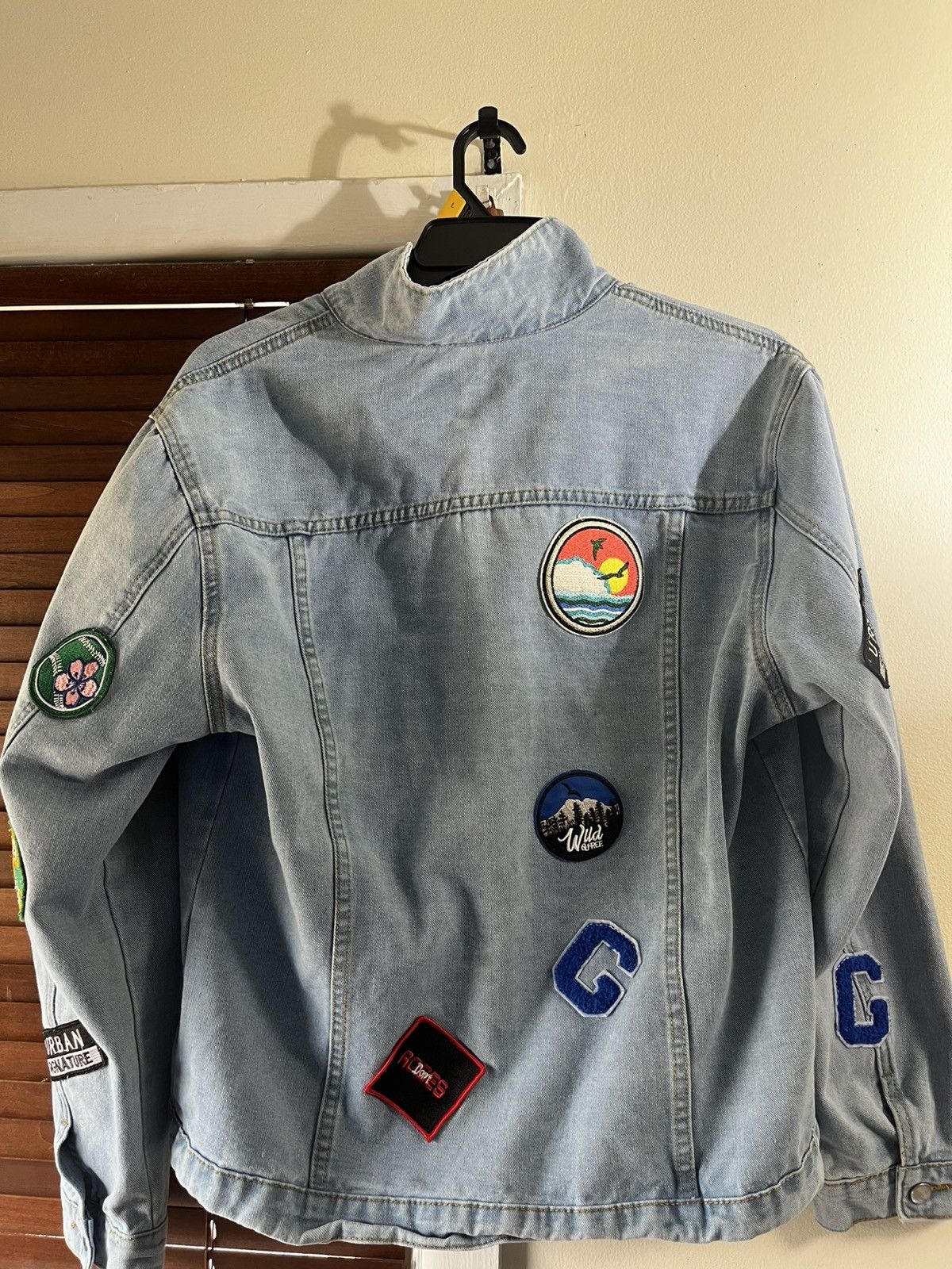 Other Denim Jean Jacket W Color Patches Size US M / EU 48-50 / 2 - 1 Thumbnail