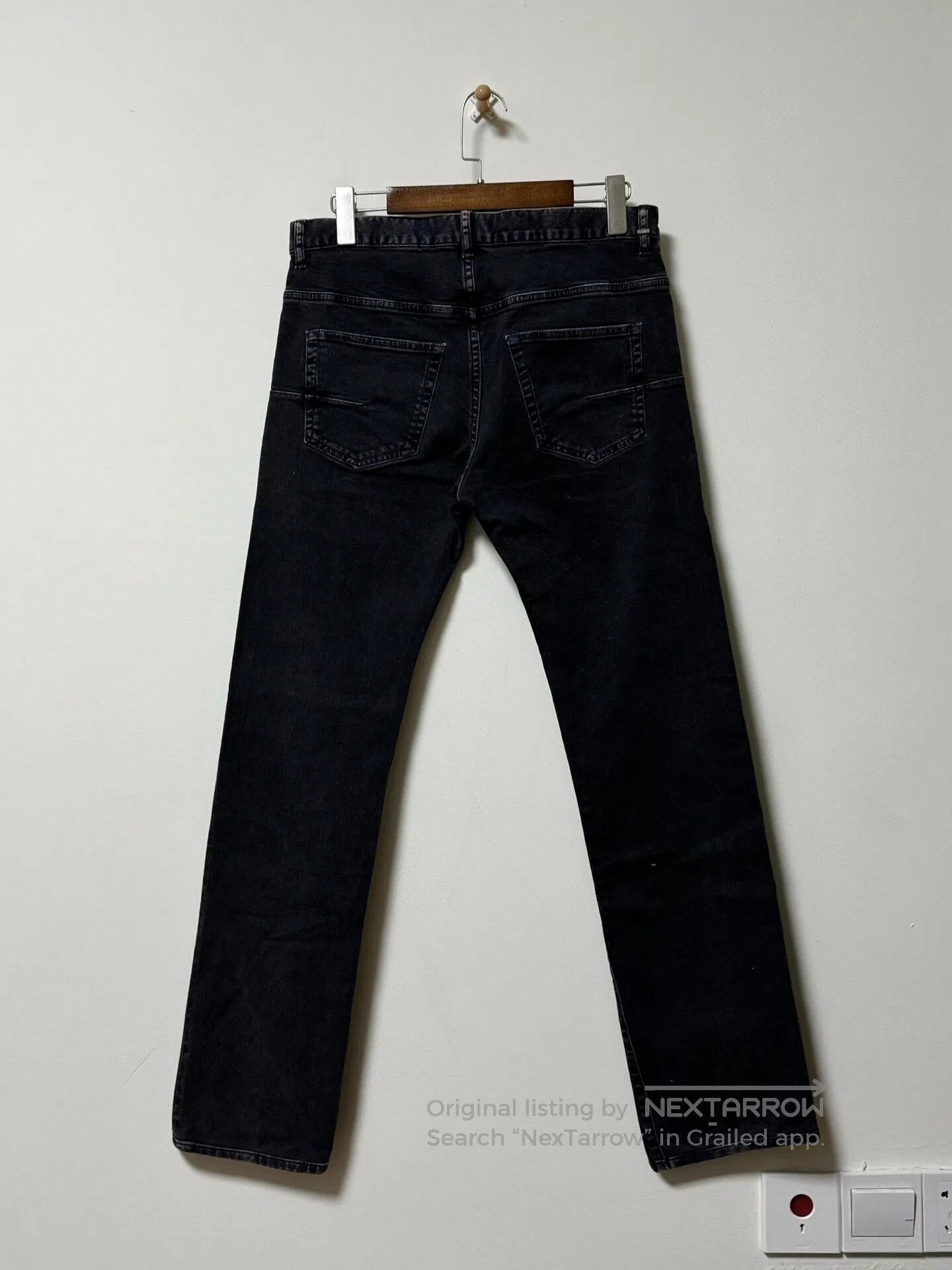 Dior Dior Homme Black Denim Jeans Size 30. Size US 30 / EU 46 - 2 Thumbnail