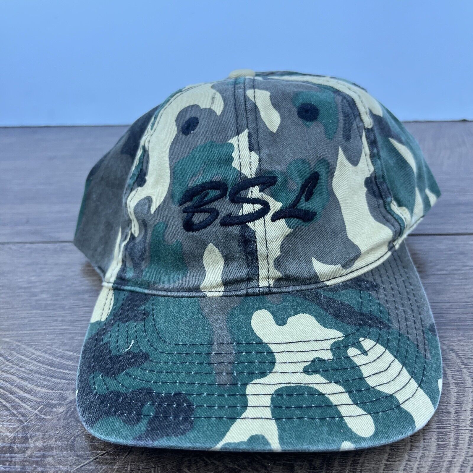 Other BSL Hat BSL Camo Hat Adjustable Hat Camo Adjustable Hat Gree Size ONE SIZE - 1 Thumbnail