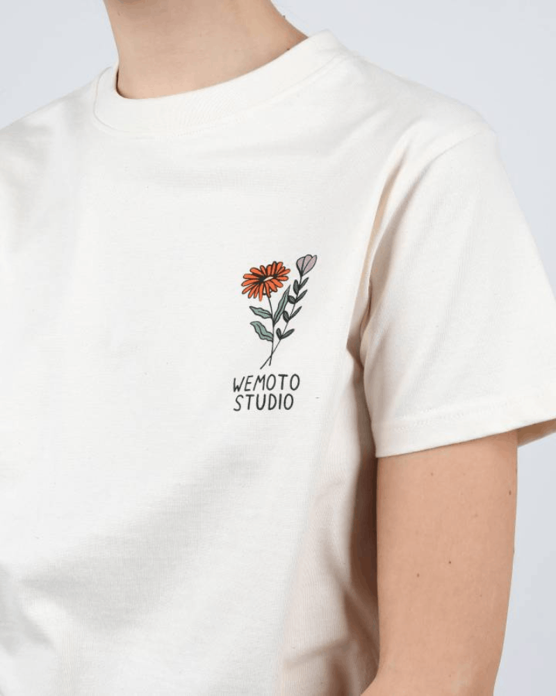 Wemoto BNWT Wemoto - Vivid Flower Tee - Organic T-Shirt - Medium Size M / US 6-8 / IT 42-44 - 2 Thumbnail
