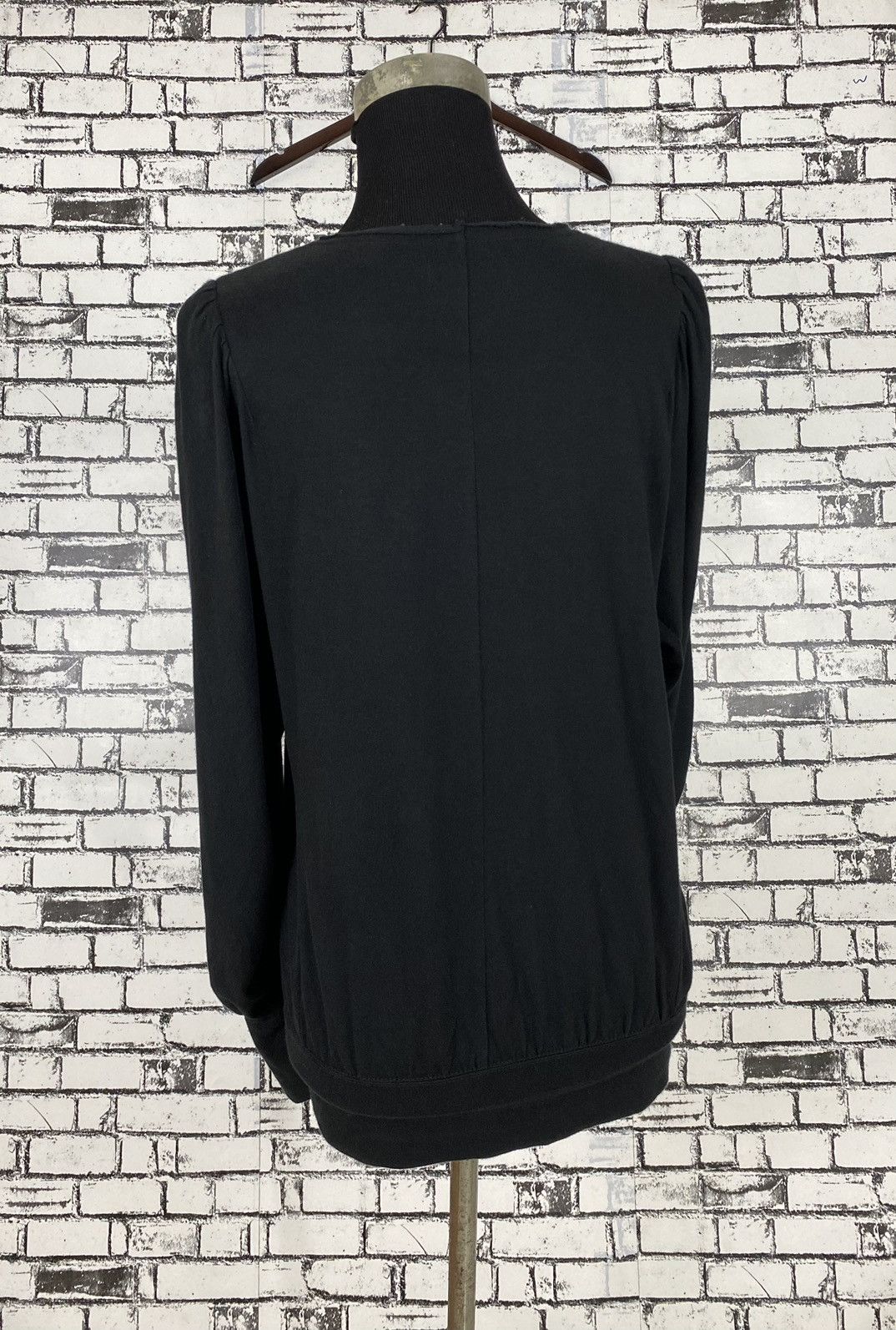 Comme des Garcons SS2008 Cdg Archive Comme des Garcons Pearl Black Blouse Size L / US 10 / IT 46 - 4 Thumbnail