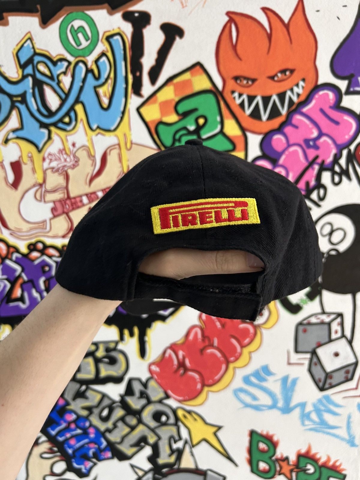 Vintage Pirelli vintage cap Size ONE SIZE - 2 Thumbnail