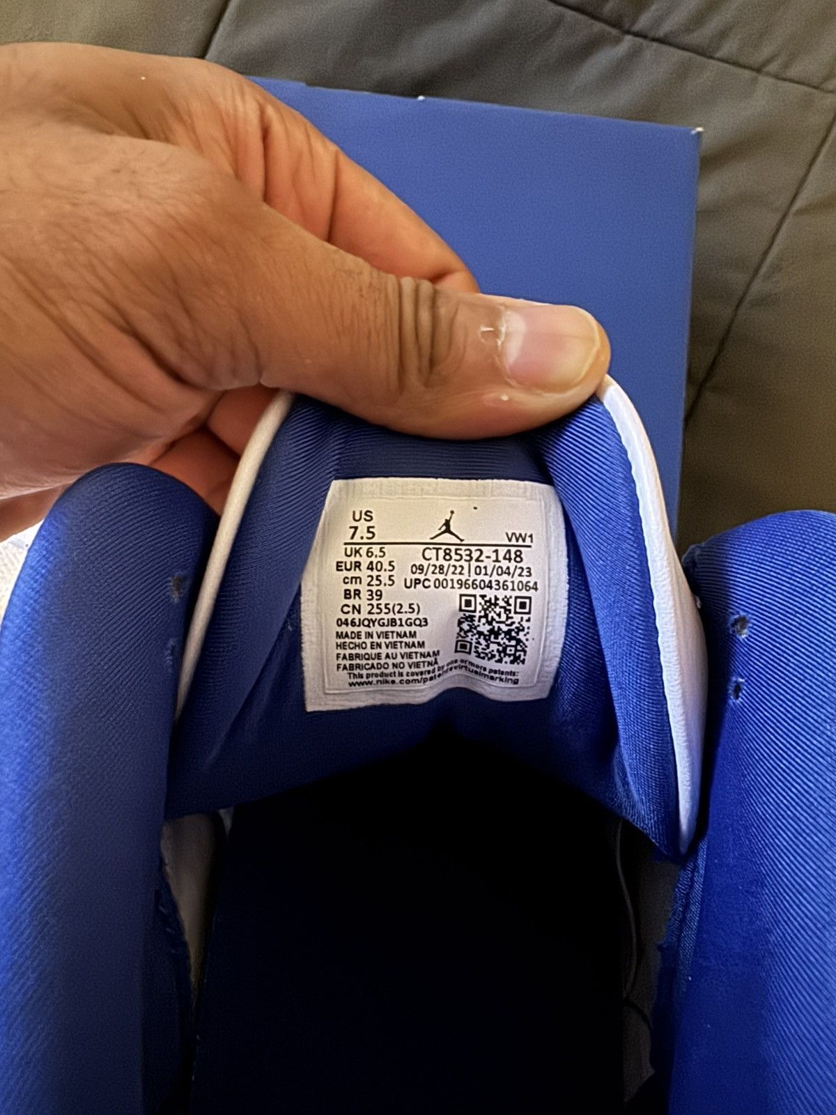 Jordan Brand Jordan Retro 3 “Wizards” Size US 7.5 / EU 40-41 - 5 Thumbnail