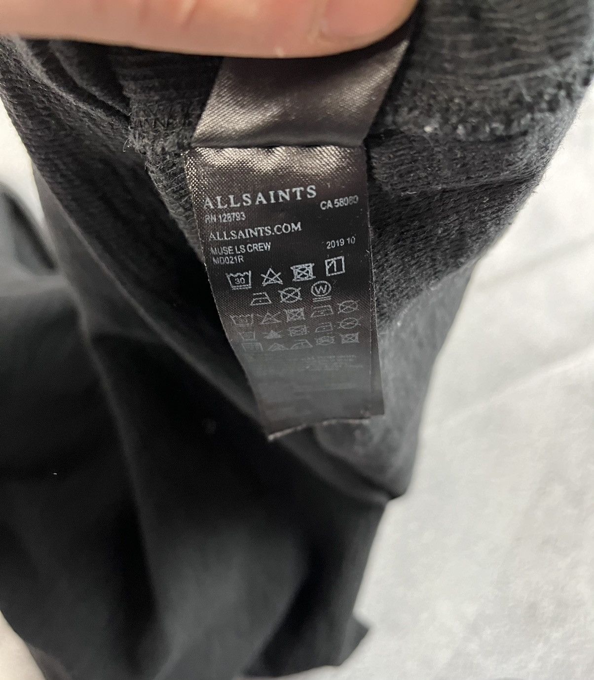 20471120 All Saints muse LS crew Size US XL / EU 56 / 4 - 10 Thumbnail