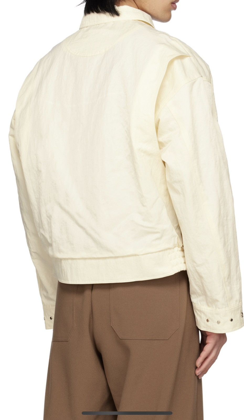 Louis Vuitton × Off-White × Prada Birrot Off White Giwa Bomber Size US L / EU 52-54 / 3 - 2 Thumbnail